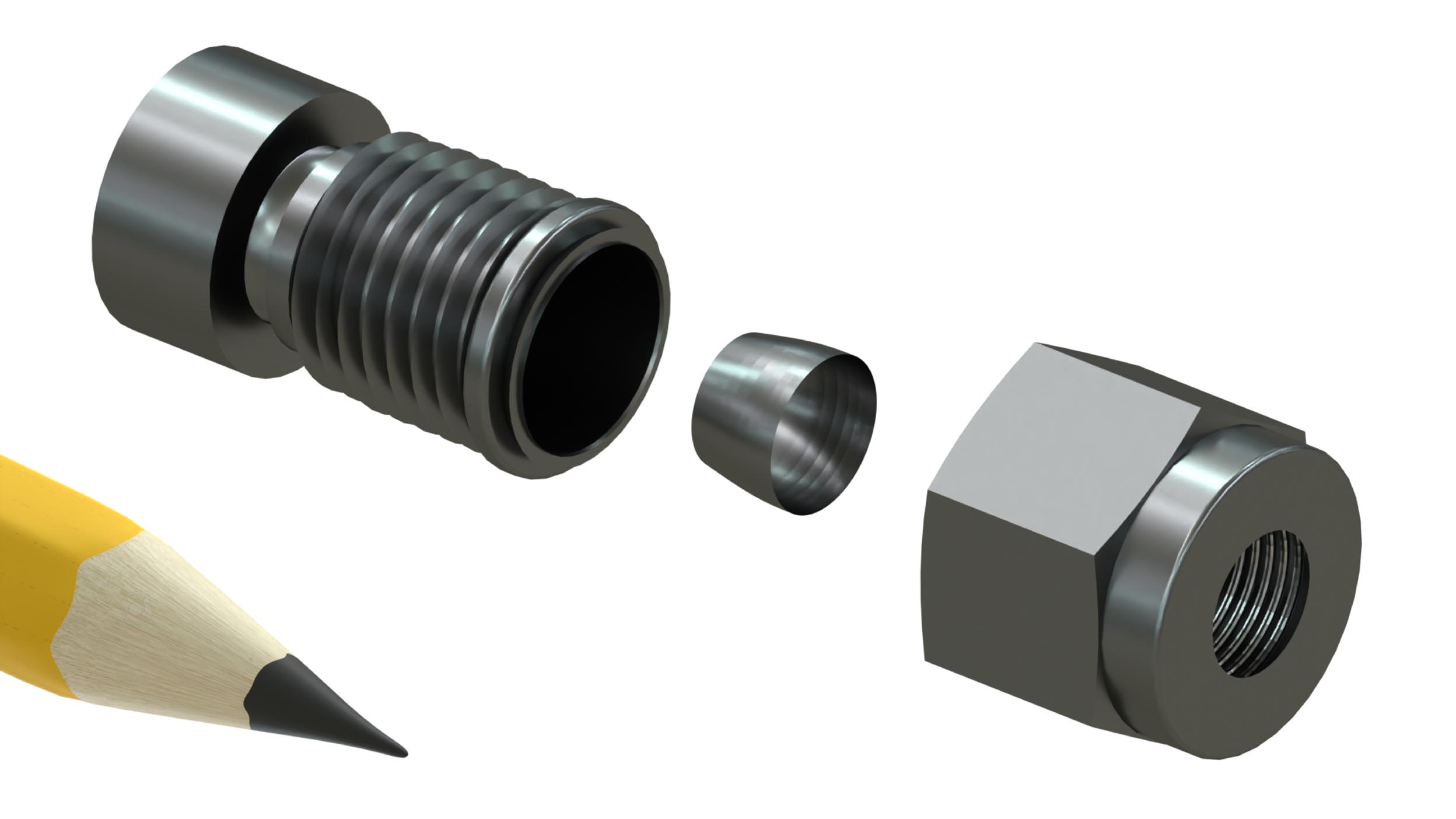 EGT Probe Compression Fittings Direct Weld